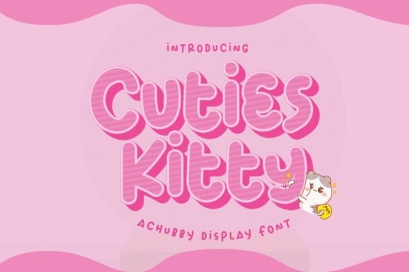 A Chubby Display Font That Brings Whimsy to Branding