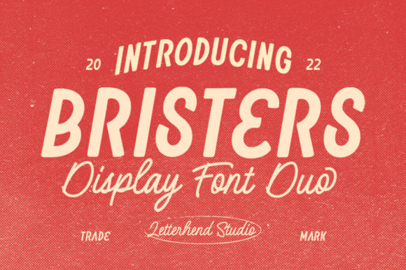 Brister: A Vintage Duo Font That Elevates Real Small Business Branding