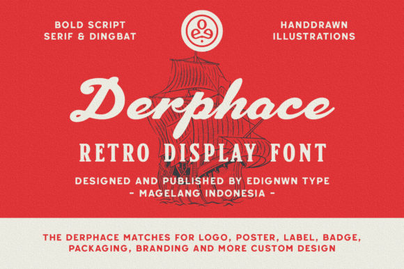 Derphace: A Display Typeface That Builds Digital Brand Identity