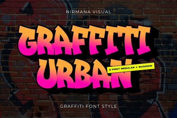 Graffiti Urban: A Display Font for Bold Editorial Identity