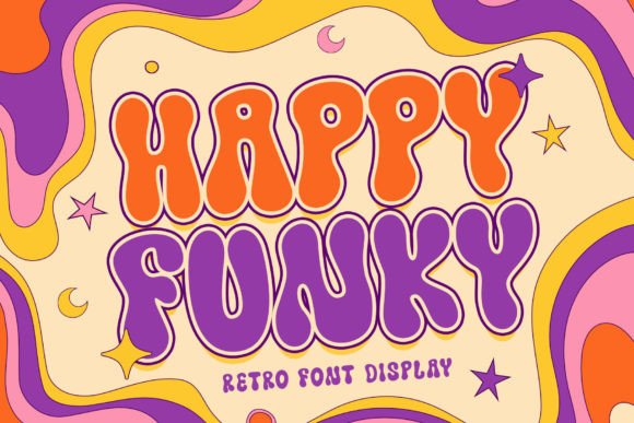 Happy Funky: A Display Font That Makes Campaigns Pop