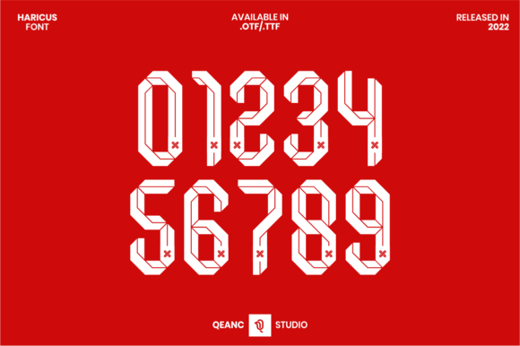 Haricus: A Sport Display Font for Bold Editorial Design