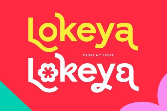 Lokeya: A Natural Display Font for Editorial Layouts