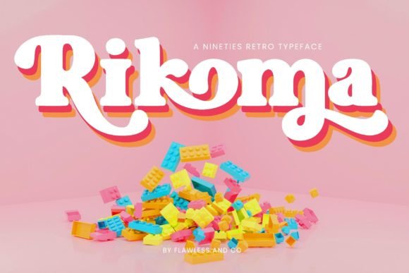 Rikoma: A Display Font With Unapologetic Character