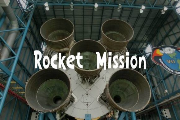 Rocket Mission: A Playful Display Font for Digital Brands