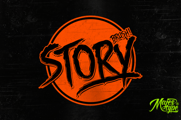 Story Brush: A Display Font Makers Love