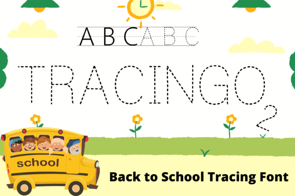 Tracingo 2: The Handwriting Font for Campaign Creatives
